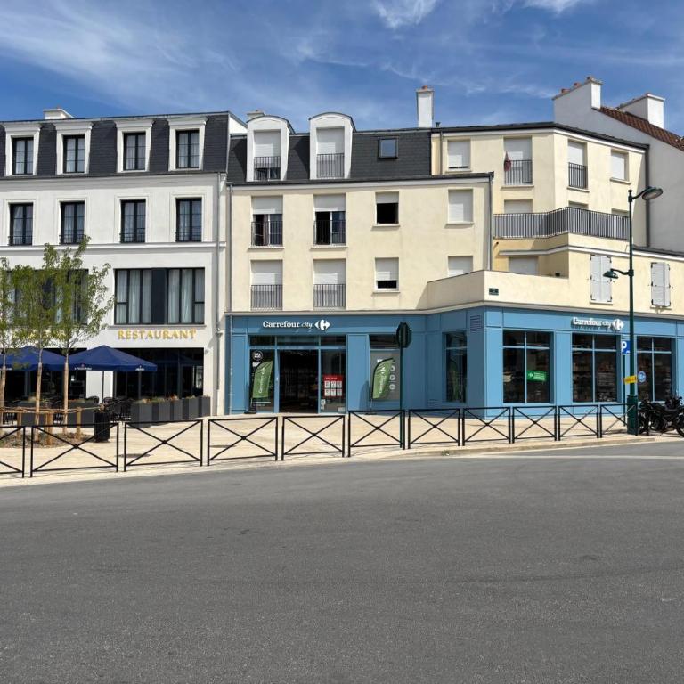 Le petit nid, T2 neuf 4 voyageurs terrasse parking Disneyland Paris - Apartment mit 1 Schlafzimmer und Gartenblick - 36