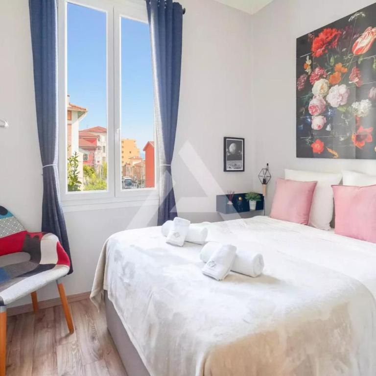 Monte Carlo Monaco border, Center - See View - home feelings - Appartement 2 Chambres - Vue sur Mer - 5