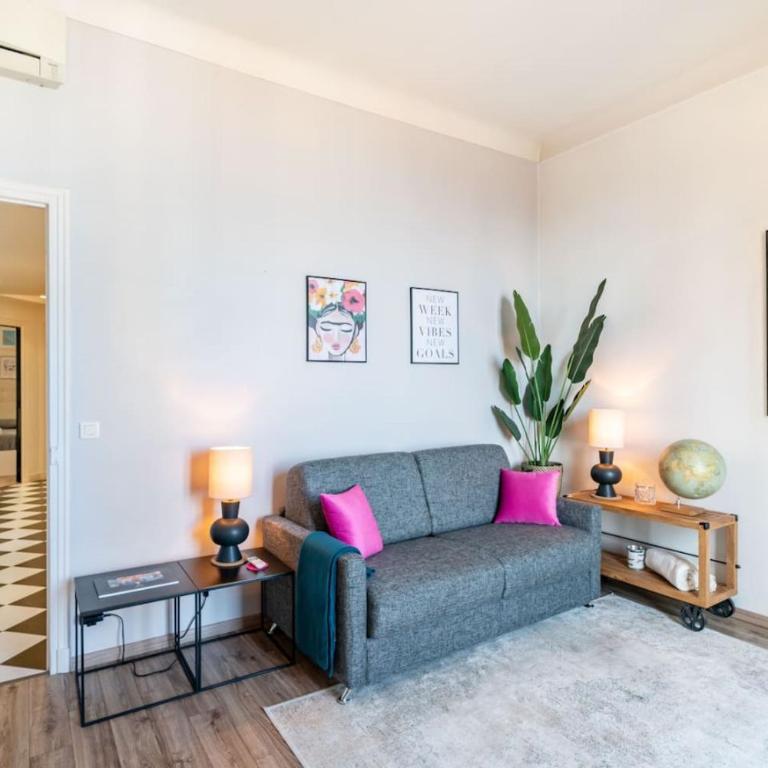 Monte Carlo Monaco border, Center - See View - home feelings - Appartement 2 Chambres - Vue sur Mer - 13