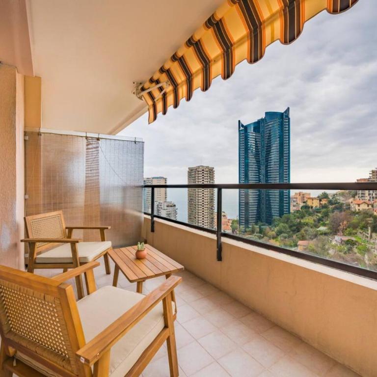 Monte Carlo Monaco Border, Swimming Pool, Parking, See View, Terrace - Appartement 2 Chambres - Vue sur Mer - 49