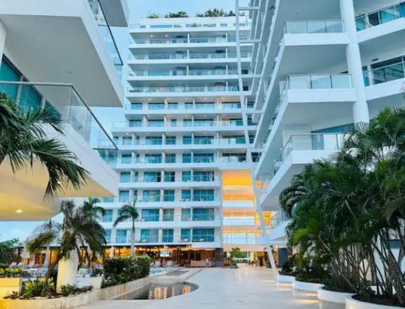 Apartamento con piscina, Morros Cartagena vista al mar y aire acondicionado 3 habitaciones - Three-Bedroom Apartment - 22