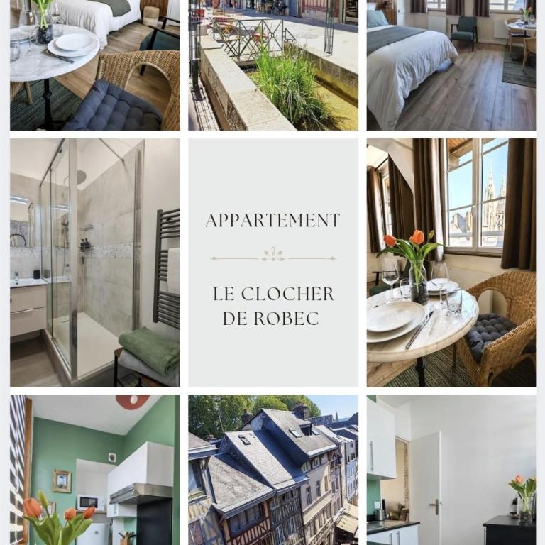 Le Clocher de Robec - Vue exceptionnelle à Rouen - Appartement 1 Chambre Deluxe - 6