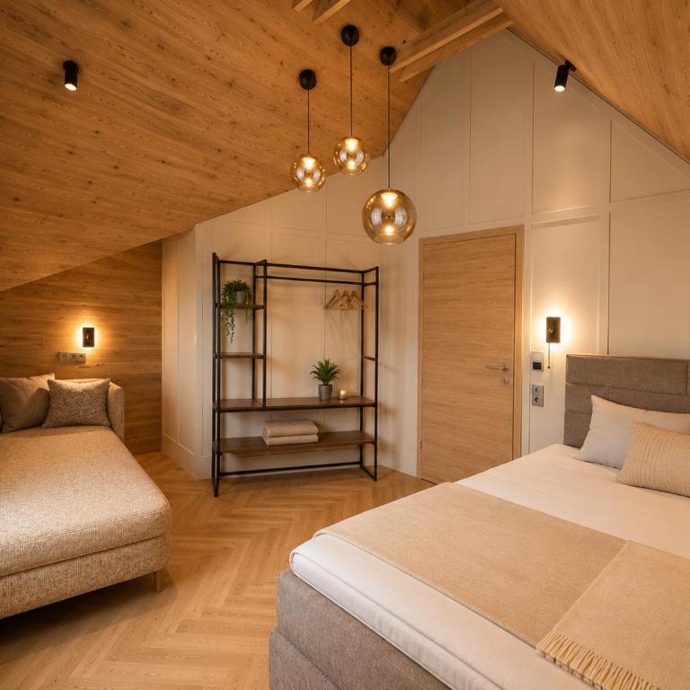 Book-A-Room Salzburg Garden or Balcony Stay - 2 bedroom - air conditioning & free parking - Apartment mit 2 Schlafzimmern und Balkon - 9