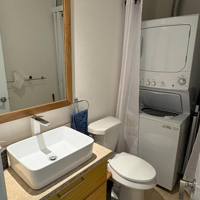 App Condo 1 room, full kitchen, 2 private balcon, rooftop 24h pool sea view, free acces gym - Apartamento de 1 dormitorio - 8