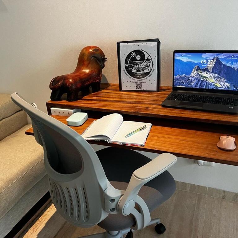App Condo 1 room, full kitchen, 2 private balcon, rooftop 24h pool sea view, free acces gym - Apartamento de 1 dormitorio - 7