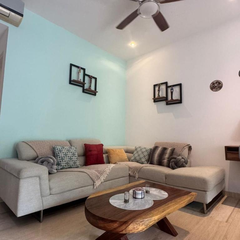 App Condo 1 room, full kitchen, 2 private balcon, rooftop 24h pool sea view, free acces gym - Apartamento de 1 dormitorio - 3