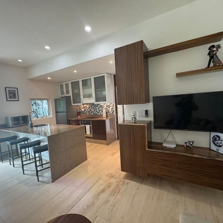 App Condo 1 room, full kitchen, 2 private balcon, rooftop 24h pool sea view, free acces gym - Apartamento de 1 dormitorio - 12