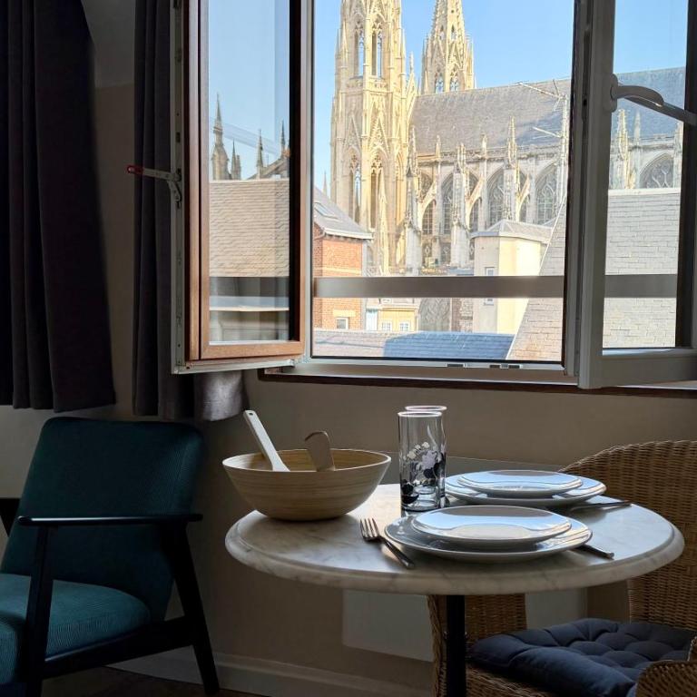 Le Clocher de Robec - Vue exceptionnelle à Rouen - Appartement 1 Chambre Deluxe - 2