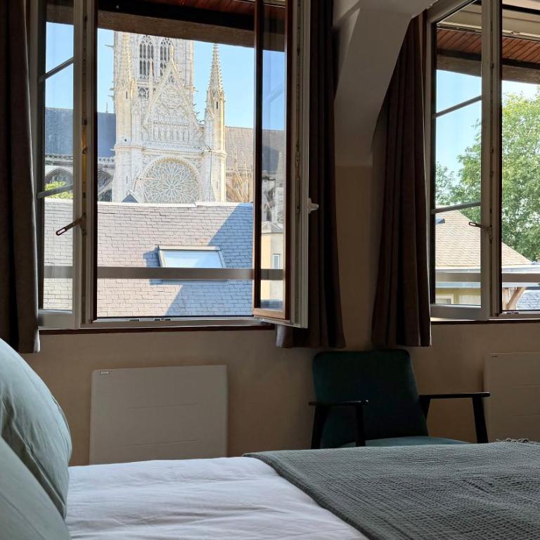 Le Clocher de Robec - Vue exceptionnelle à Rouen - Appartement 1 Chambre Deluxe - 1