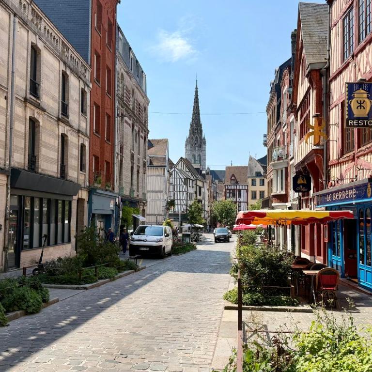 Le Clocher de Robec - Vue exceptionnelle à Rouen - Appartement 1 Chambre Deluxe - 25