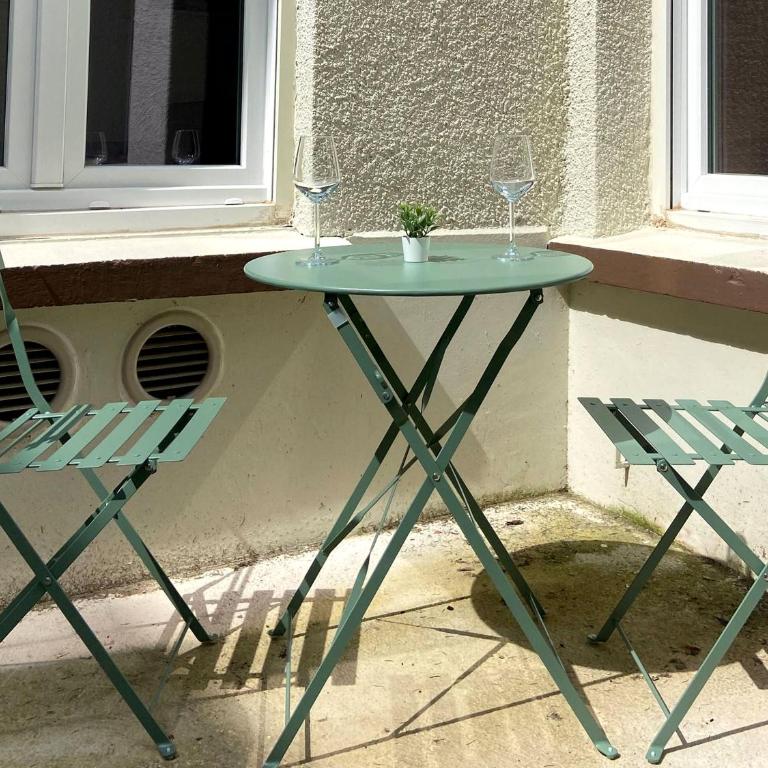 Le cocon, centre Reims, Climatisation, Terrasse - Appartement 2 Chambres - 4