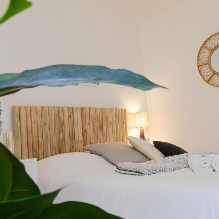 Le cocon, centre Reims, Climatisation, Terrasse - Appartement 2 Chambres - 6