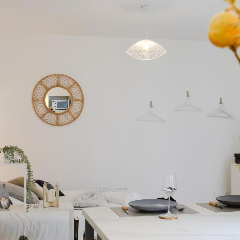 Le cocon, centre Reims, Climatisation, Terrasse - Appartement 2 Chambres - 12
