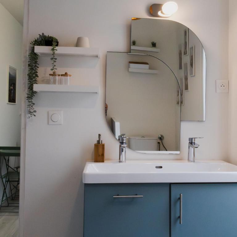 Le cocon, centre Reims, Climatisation, Terrasse - Appartement 2 Chambres - 3