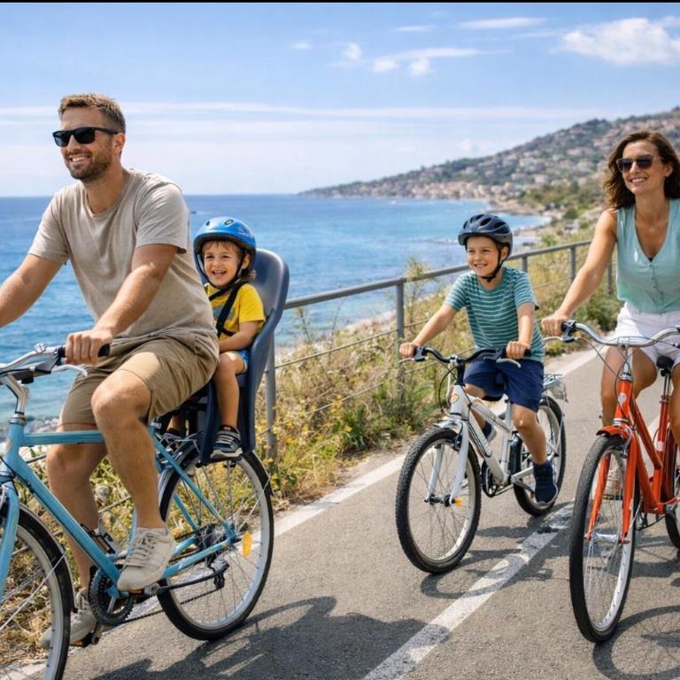 sea view apartartment - swimming p - car park - bikes - Appartamento con 1 Camera da Letto - 42