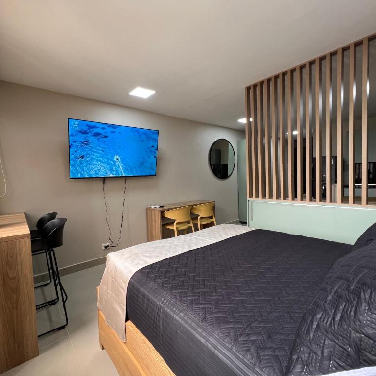 Apartaloft Premium Vista a la Ciudad y al Metro Parque Berrío - One-Bedroom Apartment - 19
