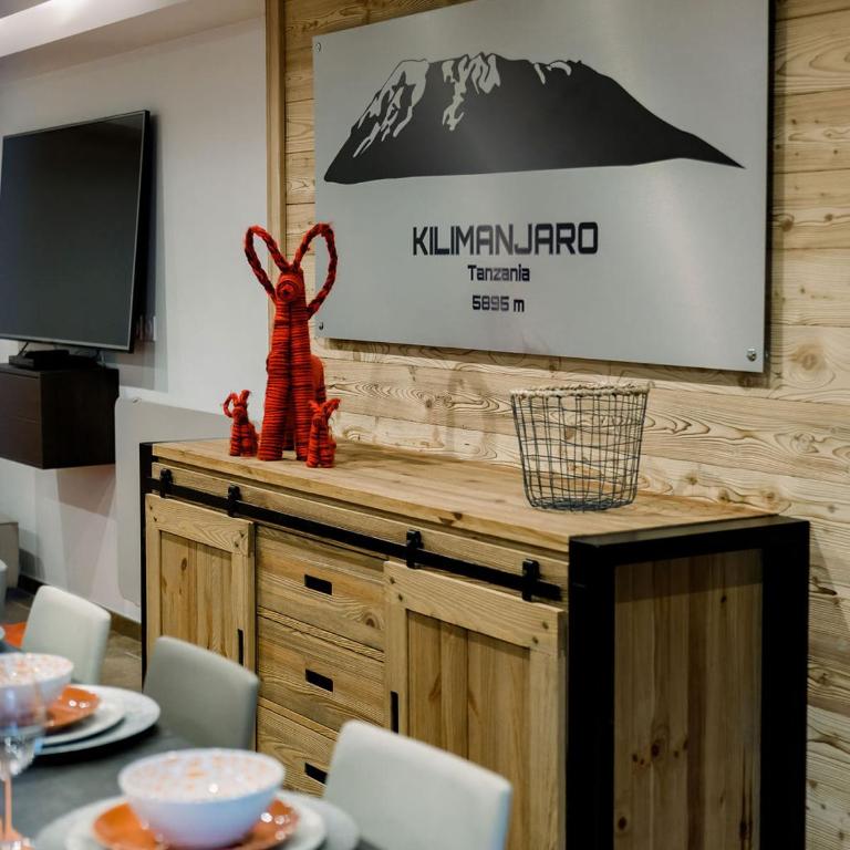 KILIMANDJARO, CHALETS D'HINOUKA, SERRE CHEVALIER CHANTEMERLE 200 m des pistes - Appartement - 2