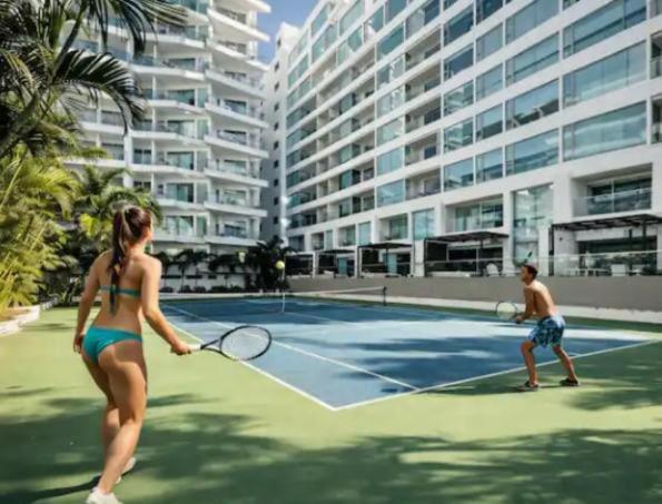 PentHouse con piscina en Morros Cartagena, hermosa vista al mar - Apartment - 25