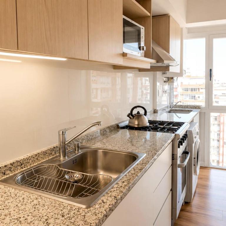 Moderno, Luminoso y Céntrico a Pasos del Mar - Apartamento de 1 dormitorio - 7