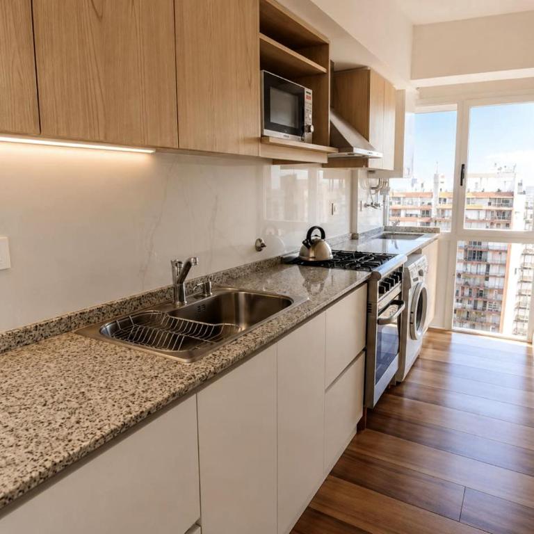 Moderno, Luminoso y Céntrico a Pasos del Mar - Apartamento de 1 dormitorio - 9