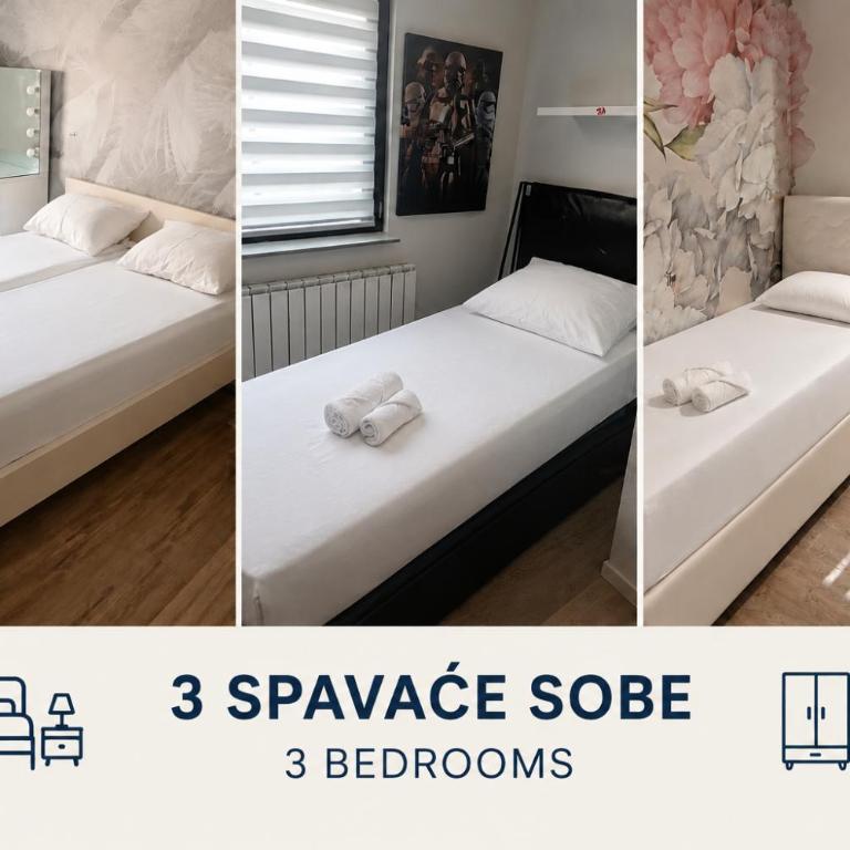 Apartman DALIAROSE Sarajevo - Apartman sa 3 Spavaće Sobe - 2