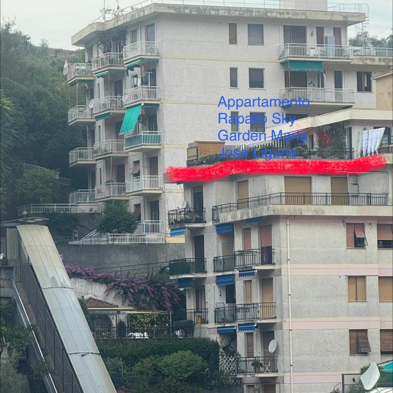 Appartamento Rapallo Sky Garden Maria Jose Liguria - Attico vista mare - Terraces - 2 bagni- 2 Camera da Letto - Box, Wi-fi, Idromassaggio Free inteiro Attico per Voi, con Ascensore - Appartamento Attico - 7