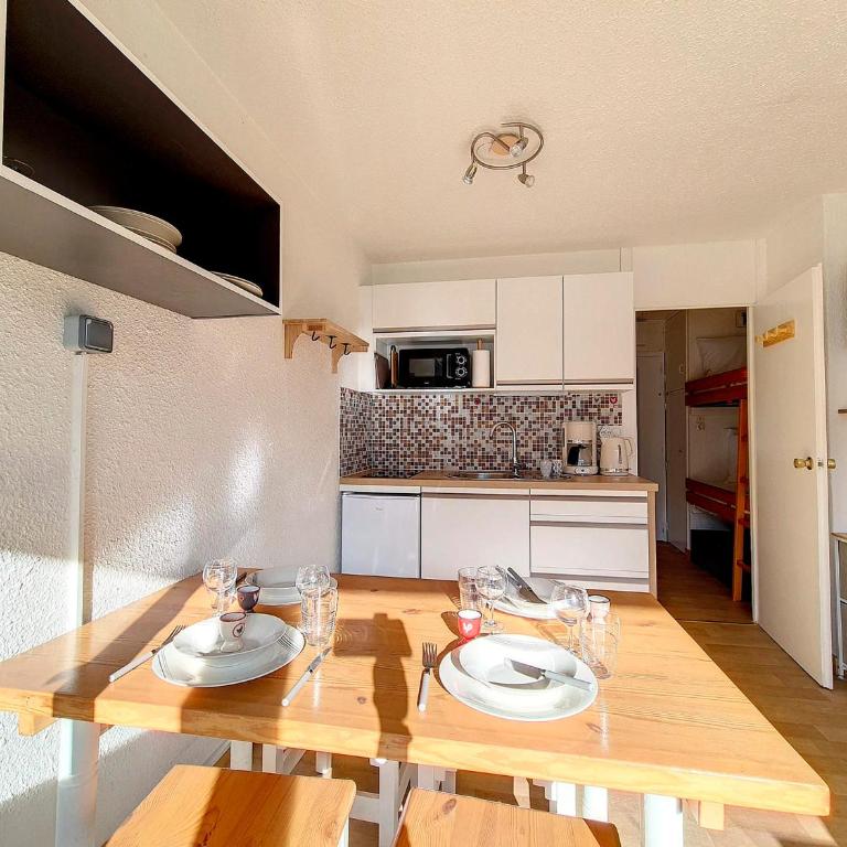 Studio lumineux, ski aux pieds - 4 pers. - FR-1-344-1395 - Studio - 8
