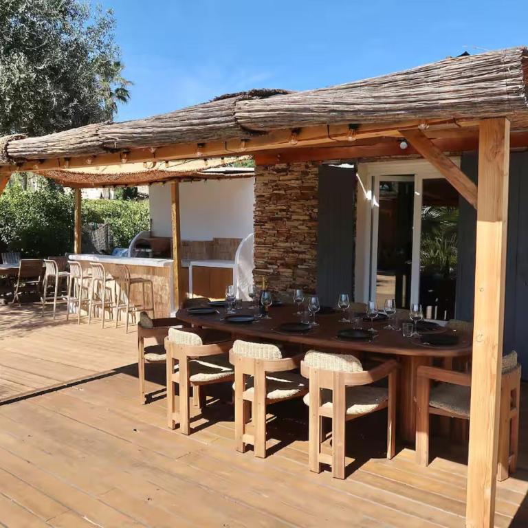 Beautiful Villa A few minutes from the medieval village of Grimaud and the beaches - Appartement - 6