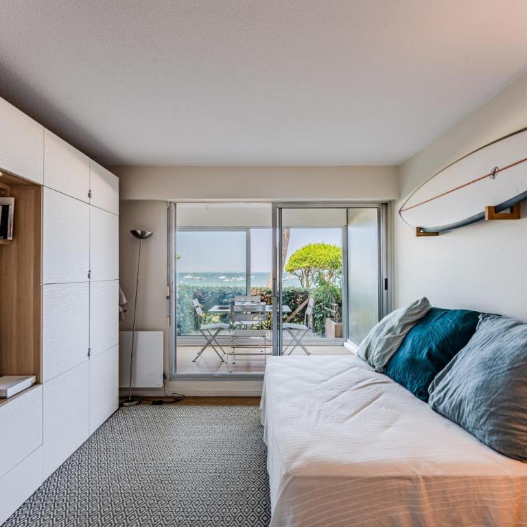 Studio vue mer - direct plage - Studio mit Terrasse - 2