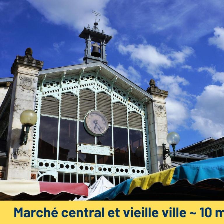 L'escale Lumineuse - Proche centre - Maison 2 Chambres - 12
