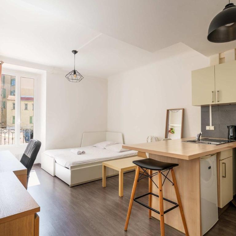 Lovely Studio Cosy Clim 100m Promenade Paillon - Apartment - 1