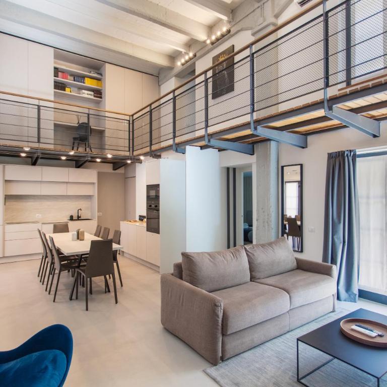 Luxury House in Milano Pietrasanta 130 mq - Appartamento Loft con 2 Camere da Letto - 1