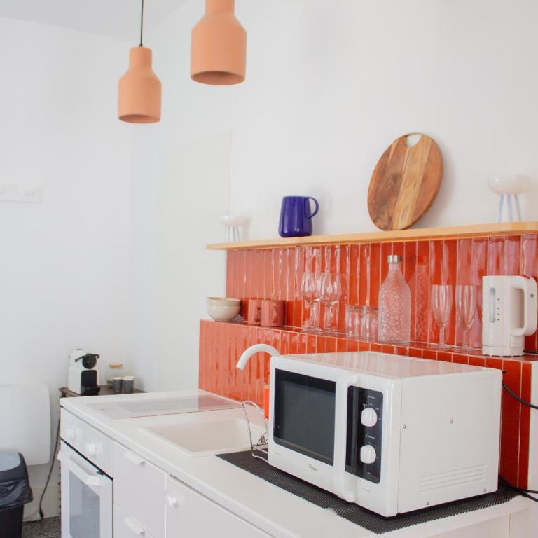 Orange Pastel - Parking gratuit - T2 cosy proche gare, GEM, Palais de justice - Apartment mit 1 Schlafzimmer - 49