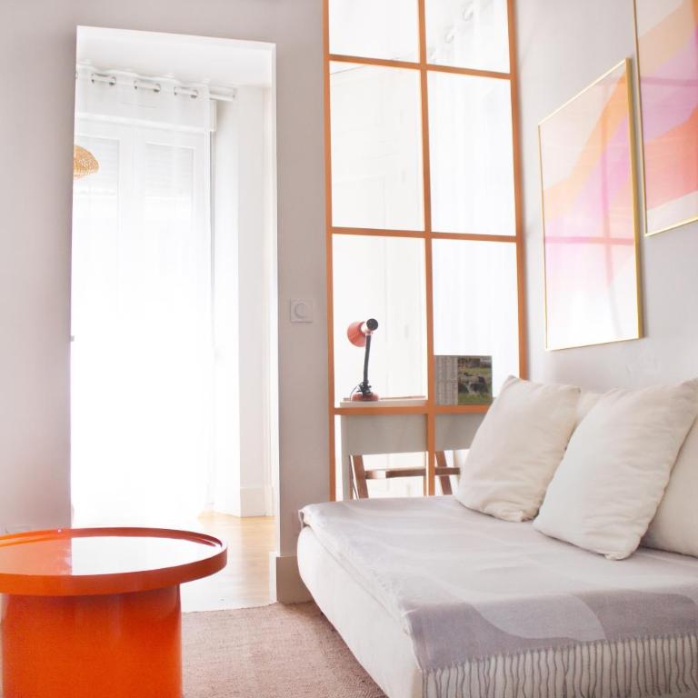 Orange Pastel - Parking gratuit - T2 cosy proche gare, GEM, Palais de justice - Apartment mit 1 Schlafzimmer - 45