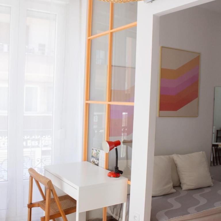 Orange Pastel - Parking gratuit - T2 cosy proche gare, GEM, Palais de justice - Apartment mit 1 Schlafzimmer - 54