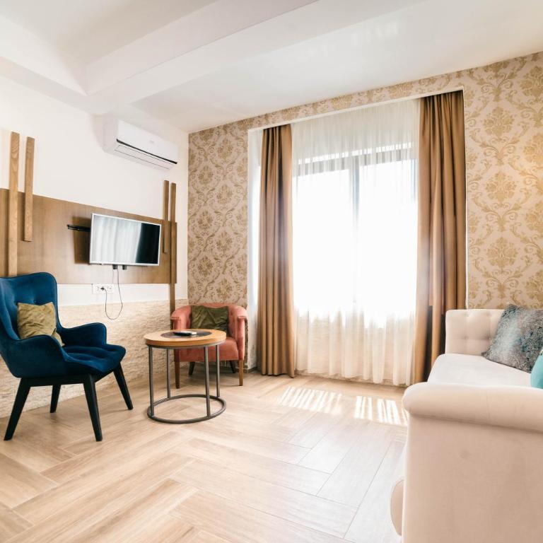 Hotel Platino Prestige - Deluks Apartman sa 1 Spavaćom Sobom i Pogledom na Grad - 11