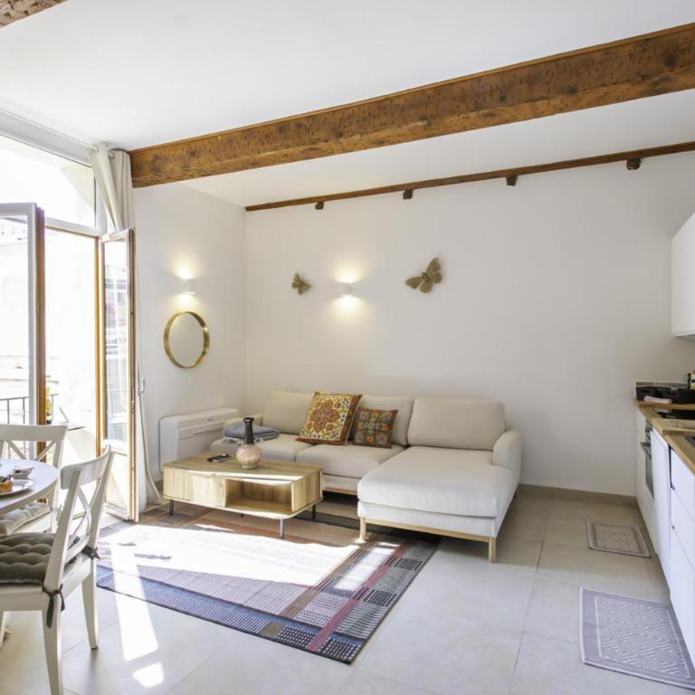 A9 Staywizus-3P Vieil Antibes 5 min Mer-AC-WIFI - Apartment - 30