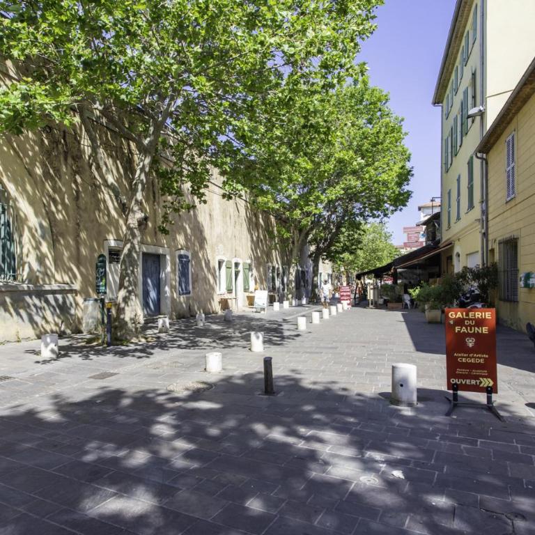 A9 Staywizus-3P Vieil Antibes 5 min Mer-AC-WIFI - Apartment - 32