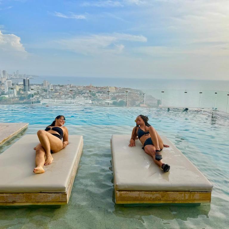 Brand NEW! Ocean front,City 360Views 26FL,FREE Airport pick up by IMZ - Two-Bedroom Apartment - 29