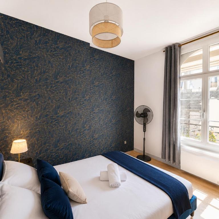 L'Onyx - Un Appartement Premium en Centre-ville, Gare SNCF à 5 min, WiFi & calme - Apartment mit 2 Schlafzimmern - 2
