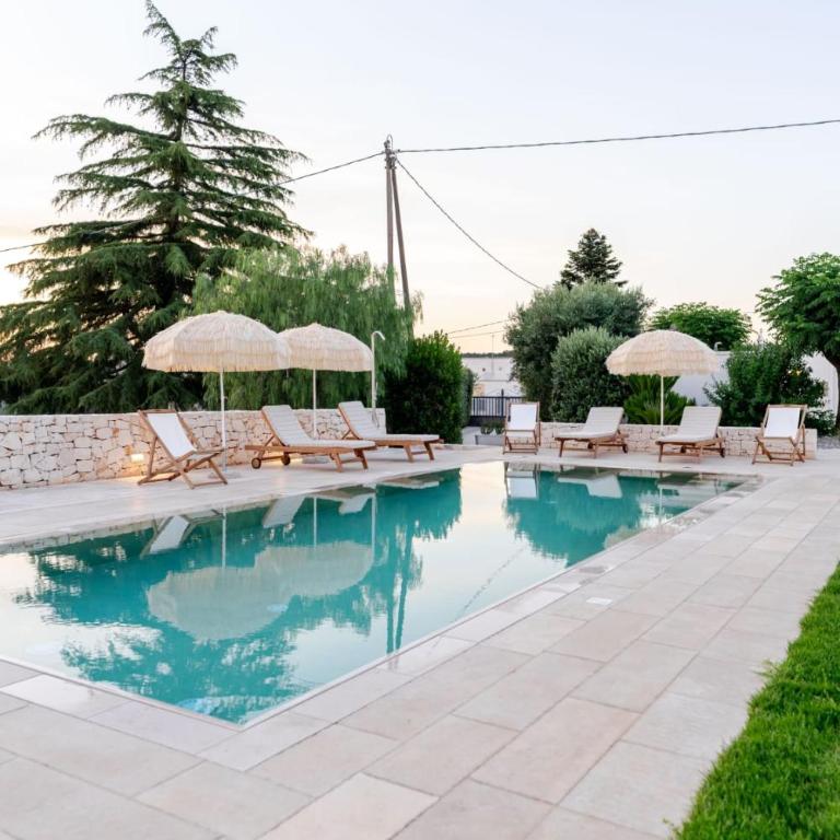 Pavì Trulli e Suites - Camera Familiare con Vista Giardino - 44