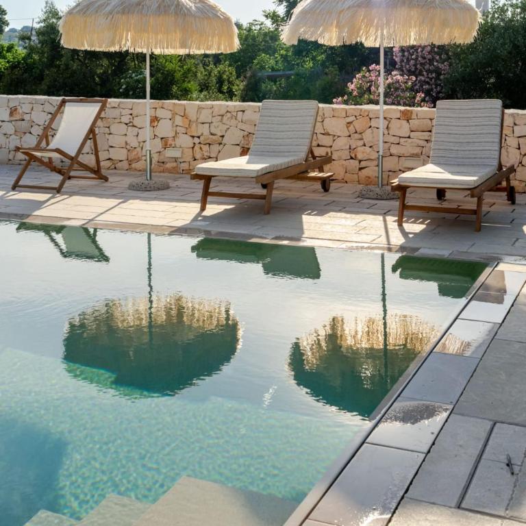 Pavì Trulli e Suites - Camera Familiare con Vista Giardino - 45