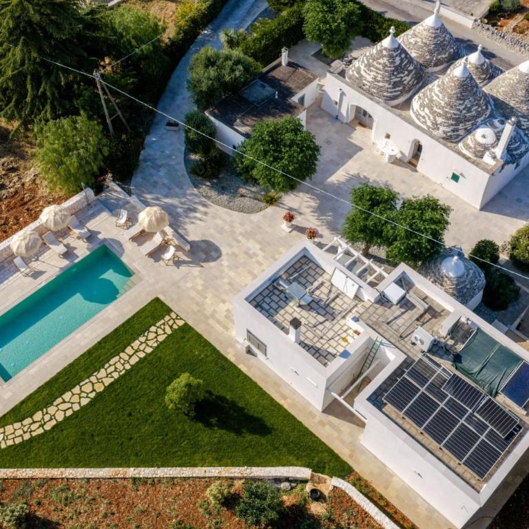 Pavì Trulli e Suites - Camera Familiare con Vista Giardino - 47
