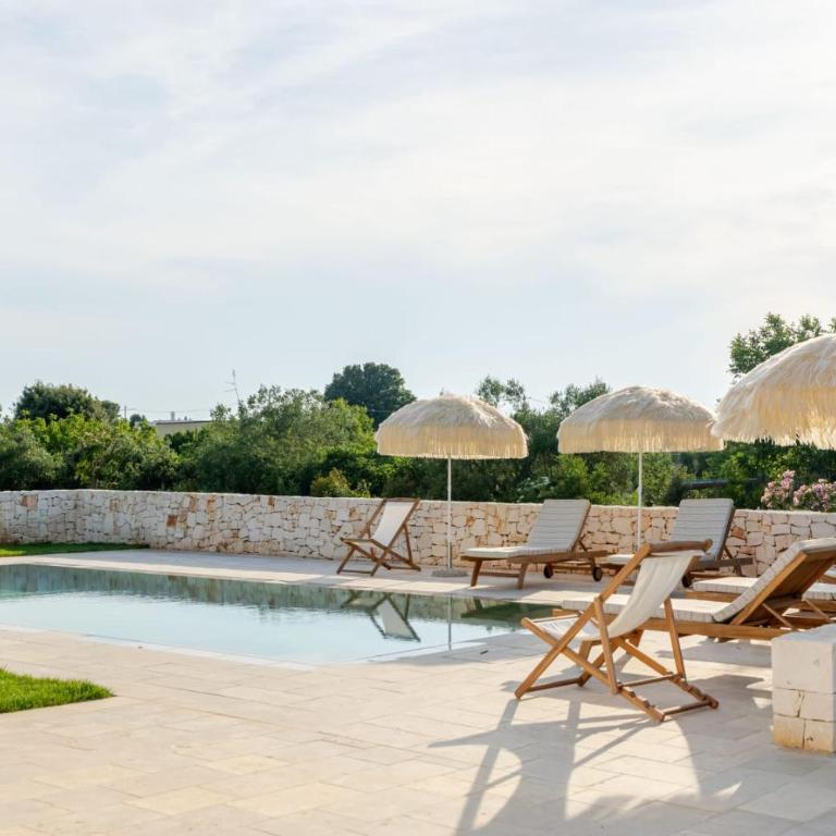 Pavì Trulli e Suites - Camera Familiare con Vista Giardino - 48