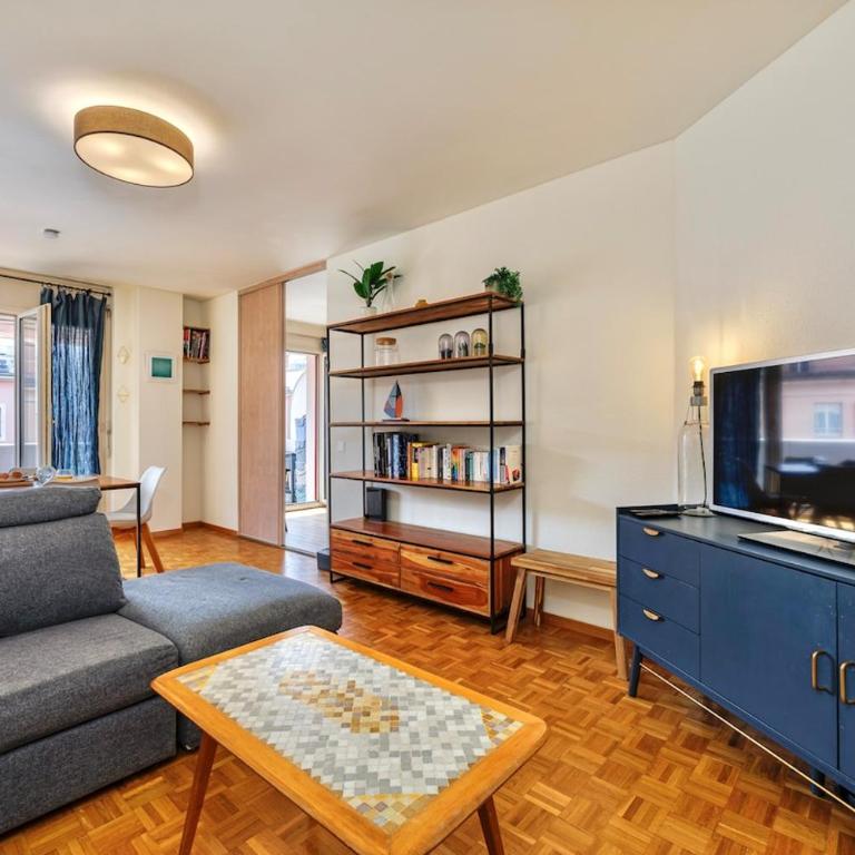 Large Terrace, 2-Bedroom Apartment in Geneva - Appartement 2 Chambres - 1