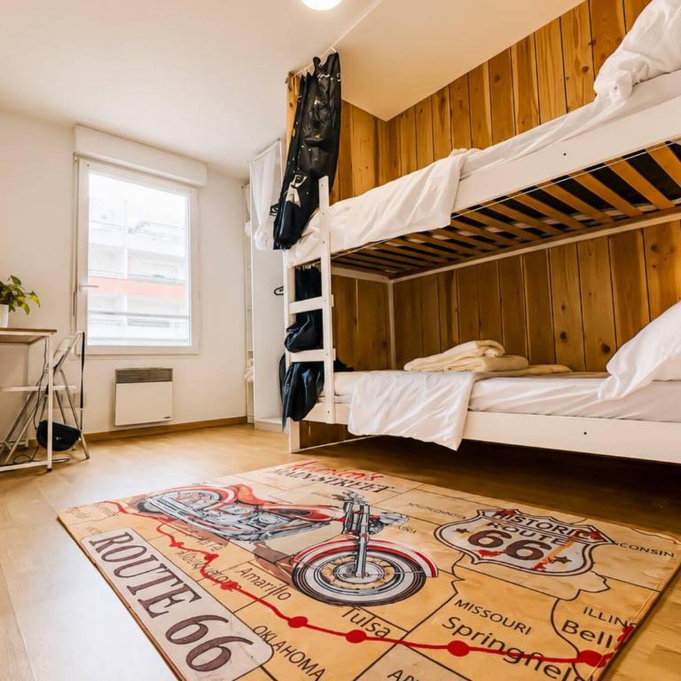 La Beaujoire - Appartamento con 2 Camere da Letto e Balcone - 11