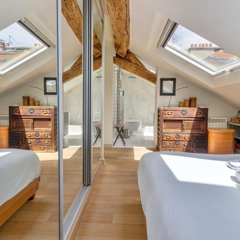 Duplex Marais - 2 Chambres, 5 Lignes Métro - Appartement - 4