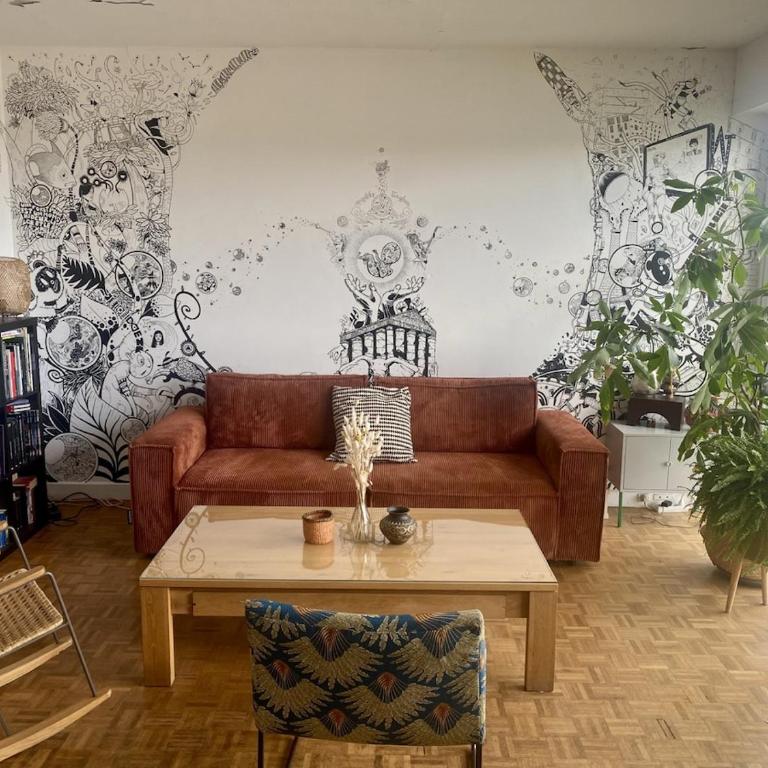 Artist's apartment, View of Sacré-Cœur, Paris 17 - Appartement 2 Chambres - 1