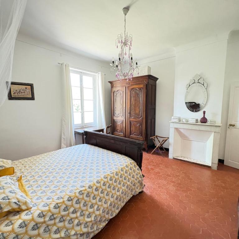 Domaine Du Castellas - Chambre Double avec Salle de Bains Privative - 3