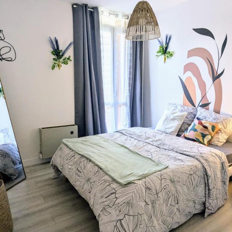Cosy Jungles - T3 - Balcon & parking privé - Appartement 2 Chambres avec Terrasse - 15
